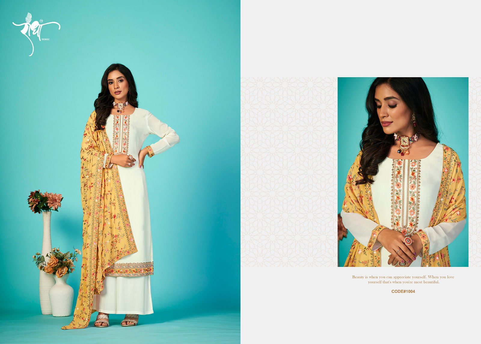 Sajni By Radha Heavy Georgette Sharara With Dupatta Suit Catalog
